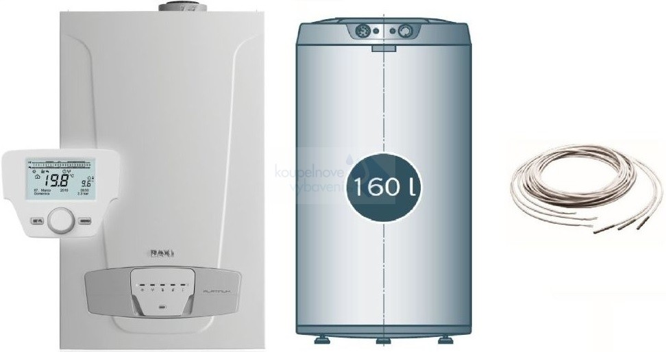 Baxi Luna Platinum+ 1.12+160l + ERP 2,0-12 kW 160 l SES0243+