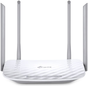 TP-LINK router Archer C50 2.4GHz a 5GHz, přístupový bod, IPv6, 1200Mbps, externí pevná anténa, 802.11ac, rodičovská kontrola, síť