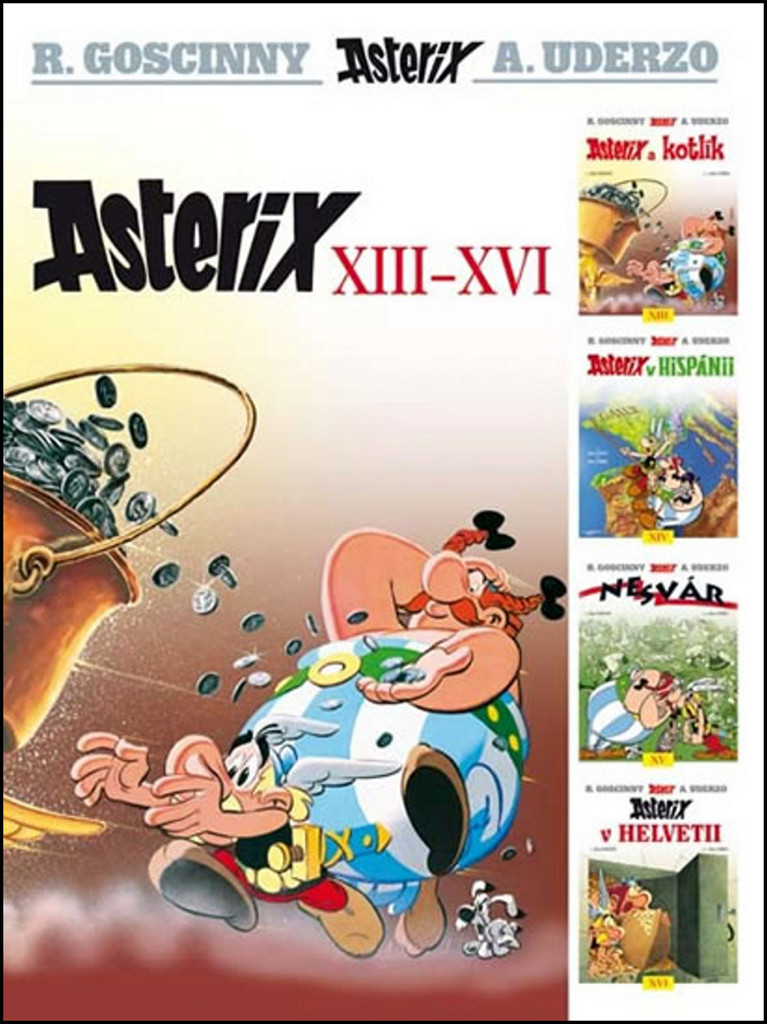 Asterix XIII - XVI - Albert Uderzo, René Goscinny