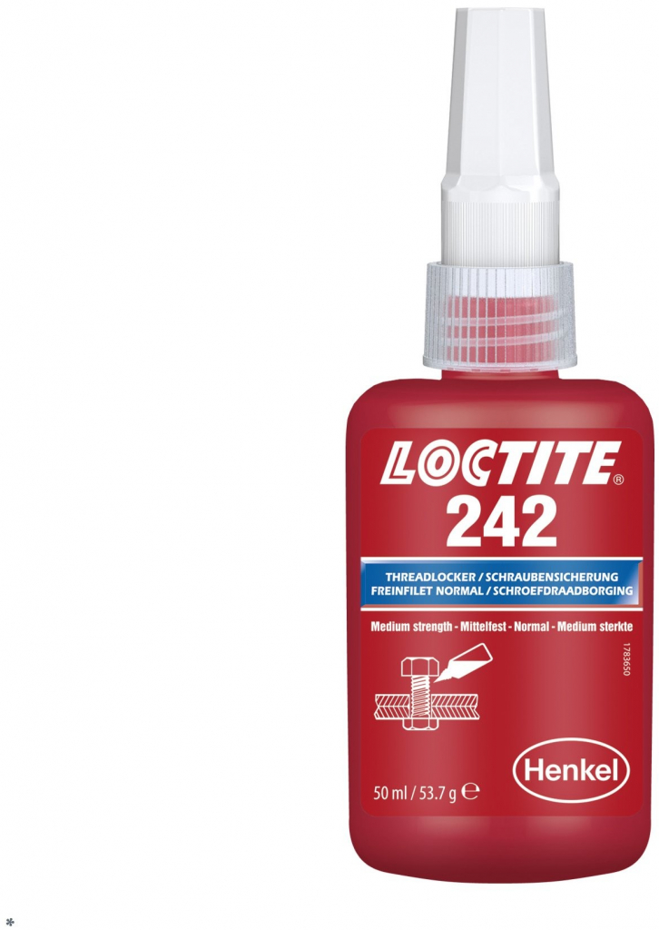 LOCTITE 242 zajišťovač šroubů SP 50g