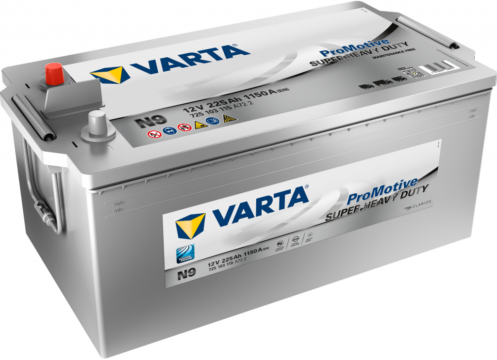 Varta Promotive Silver 12V 225Ah 1150A 725 103 115