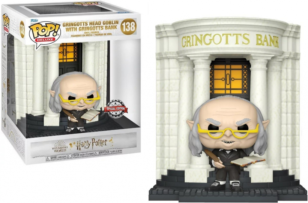 Funko Pop! 138 Harry Potter Gringotts Bank Griphook