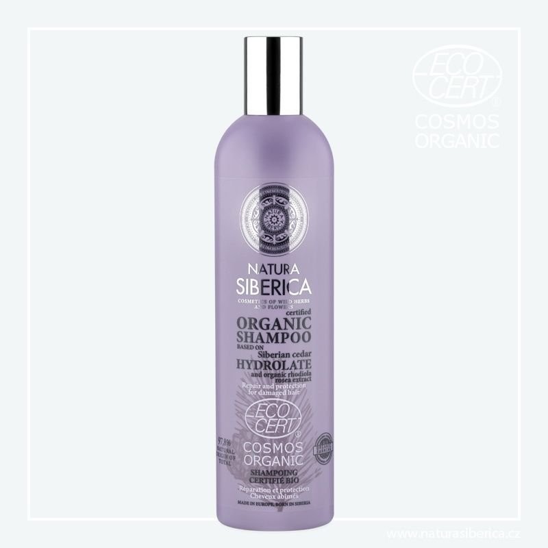 Natura Siberica Shampoo pro poškozené vlasy Regenerace a ochrana 400 ml