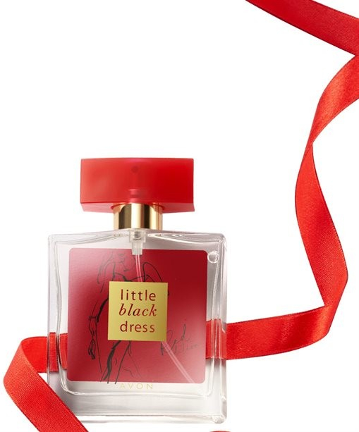 Avon Little Black Dress Red Edition parfémovaná soda dámská 50 ml