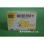 Bect. D. Micro-Fine Plus 0,30 x 8 mm 100 ks