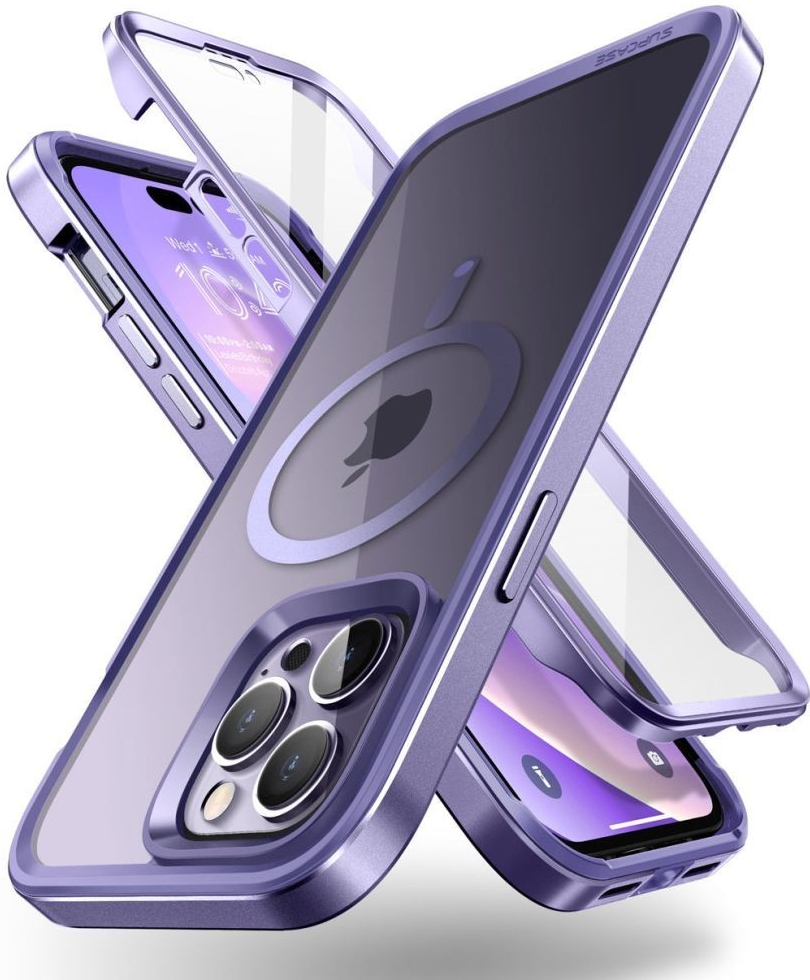 Pouzdro SUPCASE UB EDGE MAG MAGSAFE IPHONE 14 PRO MAX DEEP PURPLE