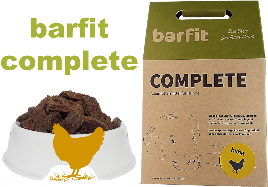 Barfit kompletní barf směs kuře 1 kg
