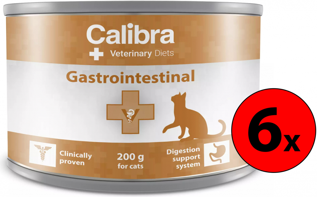 Calibra Veterinary Diets Gastrointestinal 6 x 0,2 kg