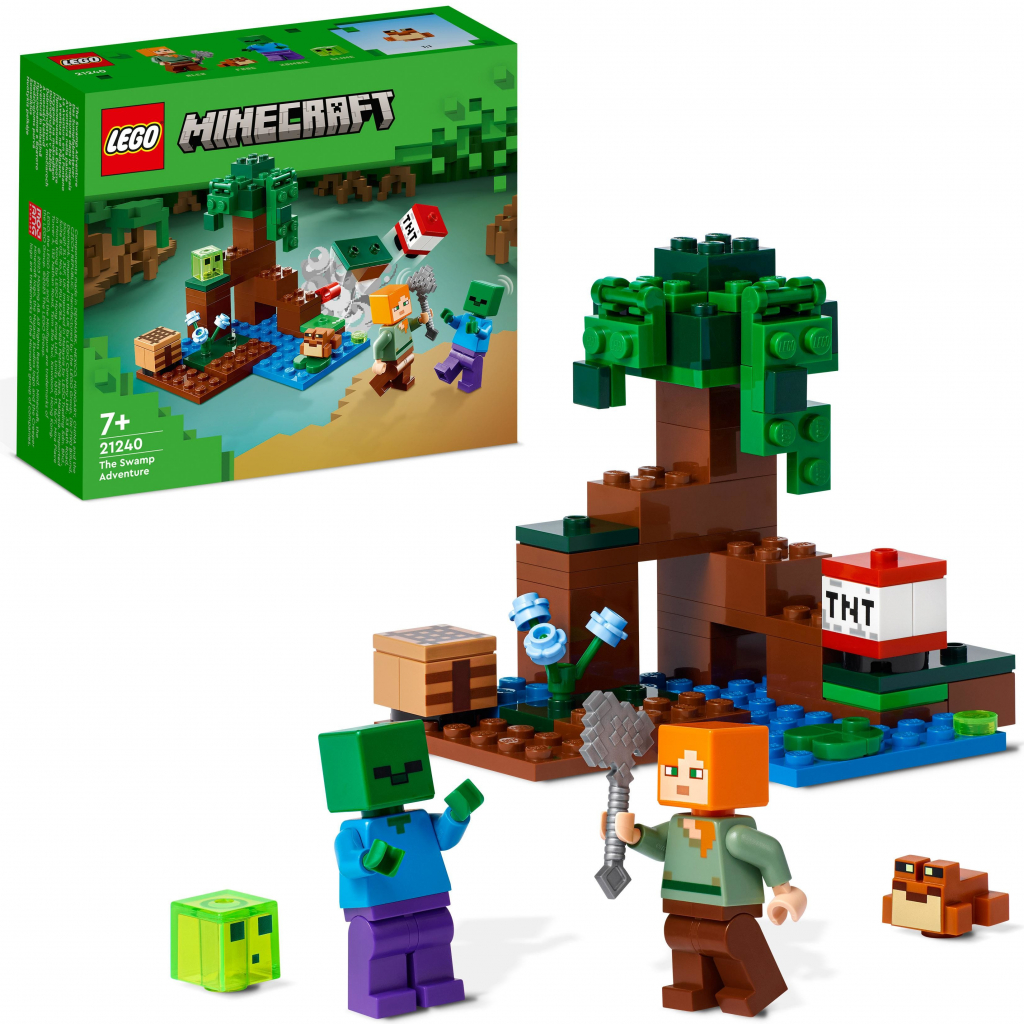 LEGO® Minecraft® 21240 Dobrodružství v bažině