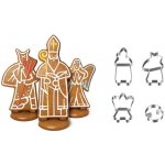 Tescoma Perníkový Mikuláš, anděl a čert DELÍCIA, souprava vykrajovátek
