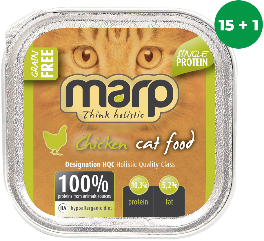 Marp Holistic Pure Chicken Cat Can Food 16 x 100 g