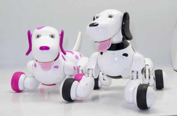 IQ models Robo-Dog Pes na dálkové ovládání růžová