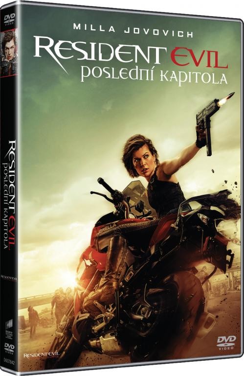 Resident Evil: Poslední kapitola DVD