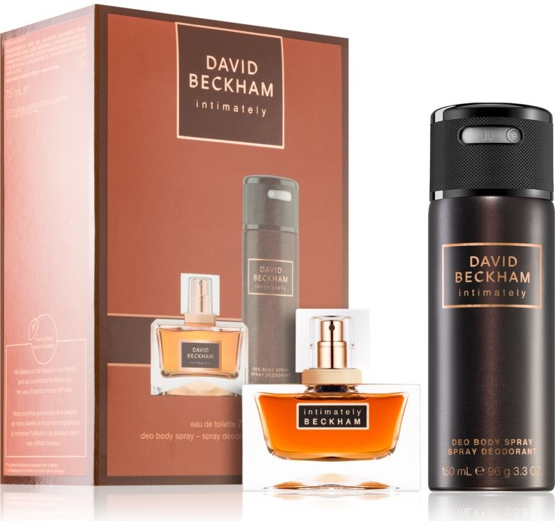 David Beckham Intimately pánská sada EDT 75 ml + deodorant 150 ml