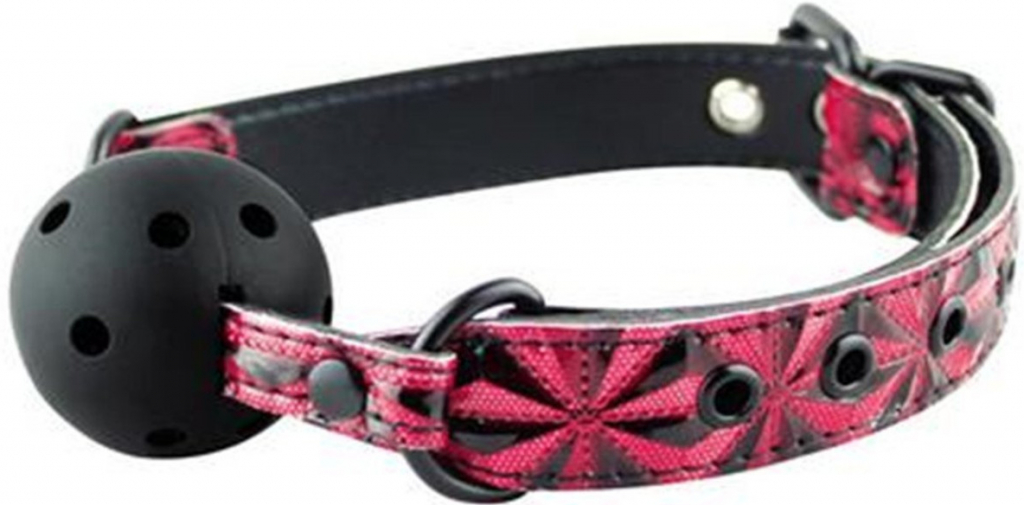 Кляп с шариком Cosmo купить со скидкой в секс шопе  Фетиш и BDSM  Кляпы