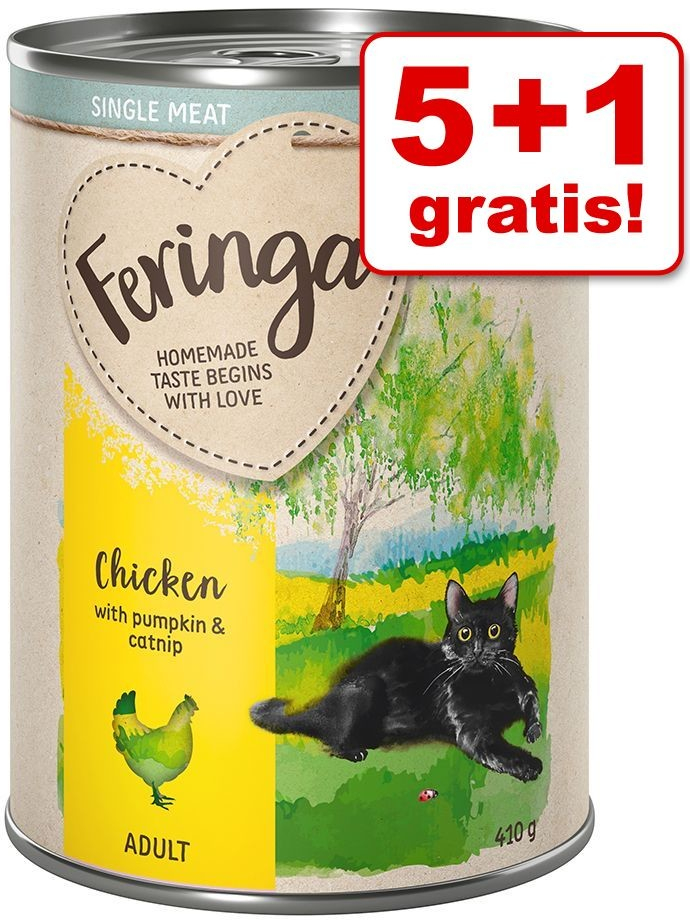 Feringa Single Meat Menu kuřecí s dýní a šantou kočičí 6 x 410 g