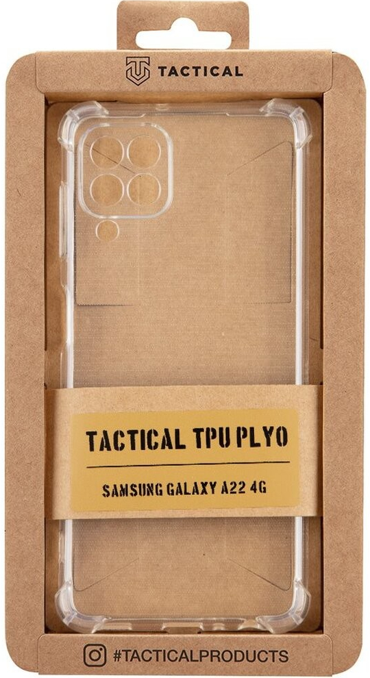 Pouzdro Tactical TPU Plyo Samsung Galaxy A22 4G čiré