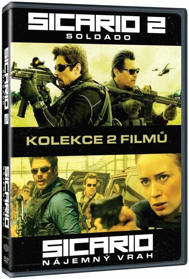 Sicario 1+2 kolekce DVD