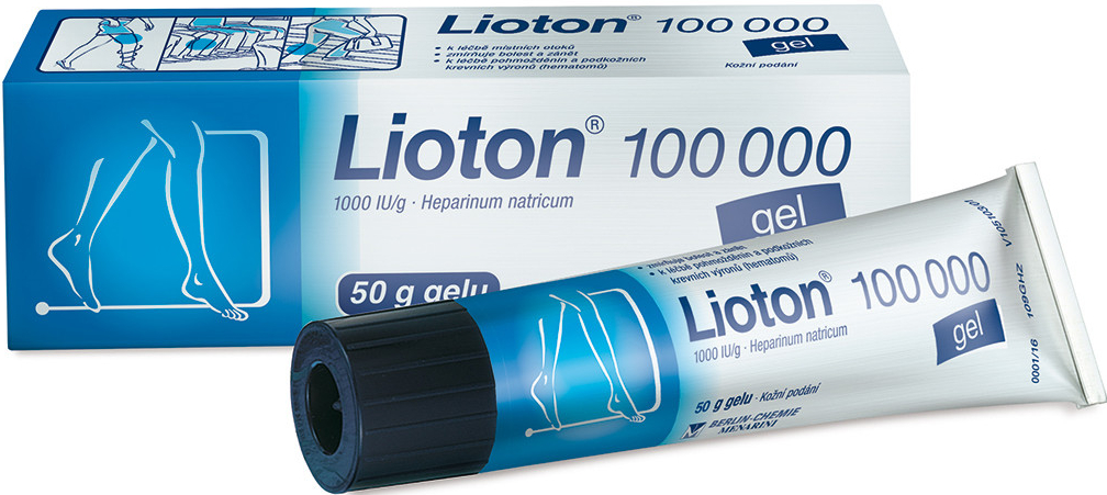 LIOTON DRM 1000IU/G GEL 50G