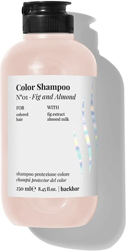 Farmavita Color Shampoo No.1 šampon na ochranu barvy vlasů Fík a mandle 250 ml