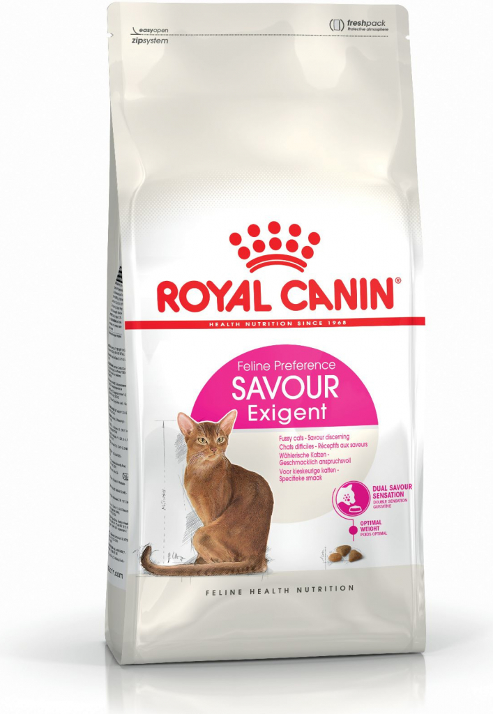 Royal Canin Savour Exigent Adult Kukuřice Drůbež Rýže Zeleninová 10 kg