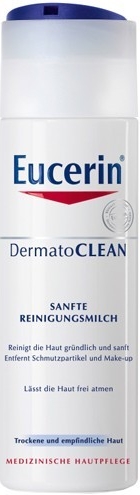 Eucerin DermatoClean čistící pleťové mléko pro citlivou suchou pleť 200 ml