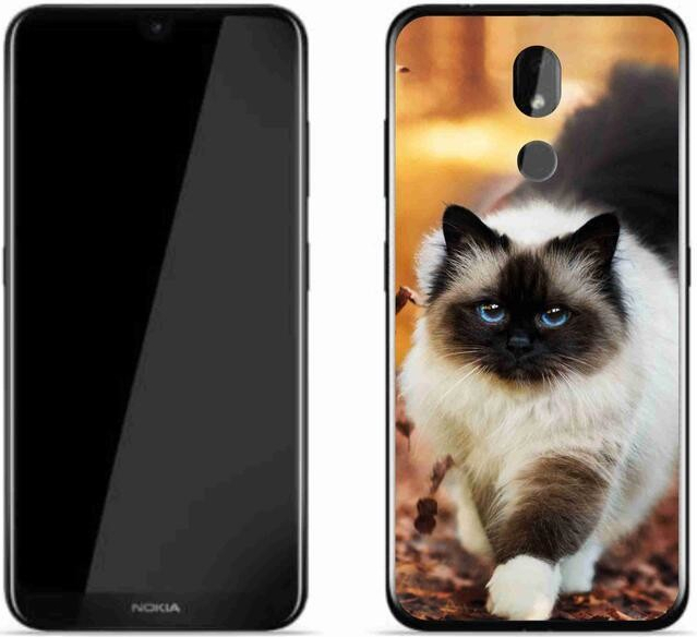 Pouzdro mmCase Gelové Nokia 3.2 - kočka 1