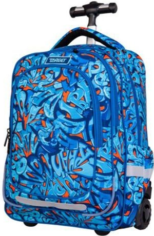 Target batoh Trolley se vzorem modrá