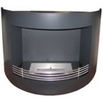 Závěsný krb GIJON Black 2 SELENE ONYX