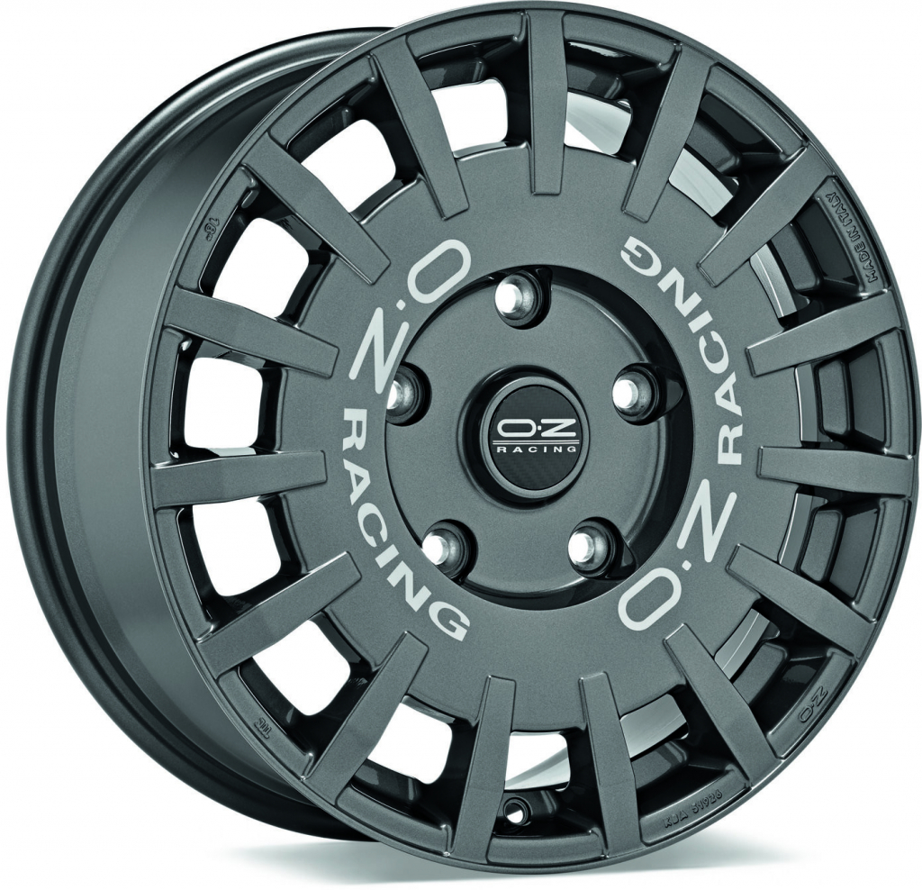 OZ Rally RACING 7x17 4x100 ET45 dark graphite