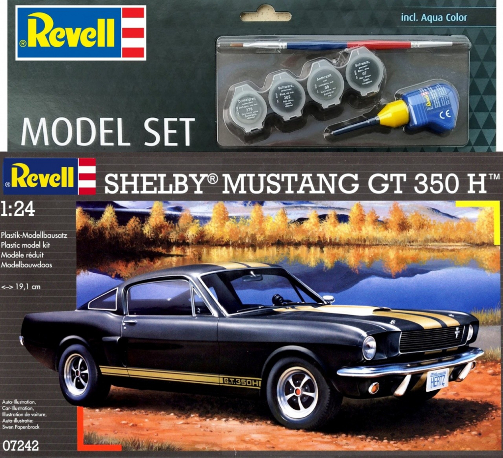 Revell 07242 Shelby Mustang GT 350 H model auta stavebnice 1:24