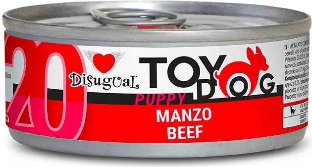 Disugual Puppy Toydog 20 Single Protein hovězí 85 g