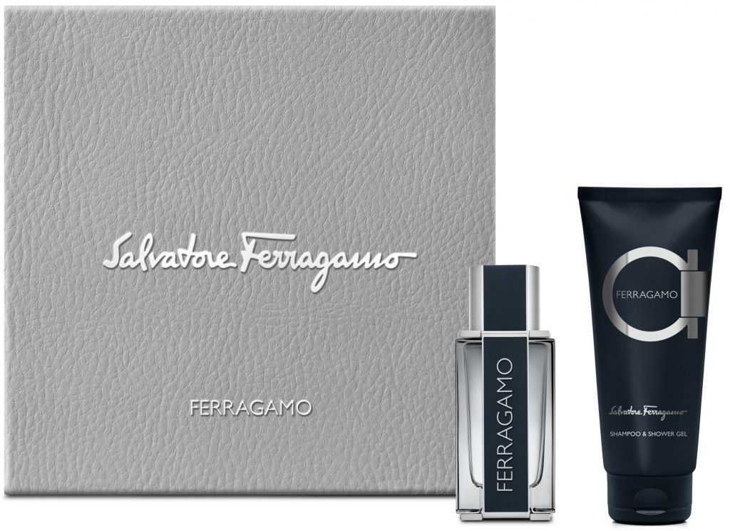 Salvatore Ferragamo F By Ferragamo Pour Homme EDT 50 ml + sprchový gel 100 ml dárková sada