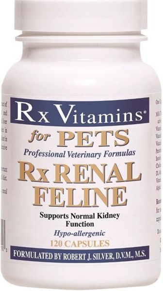 Rx Vitamins Rx Renal Feline 120cps