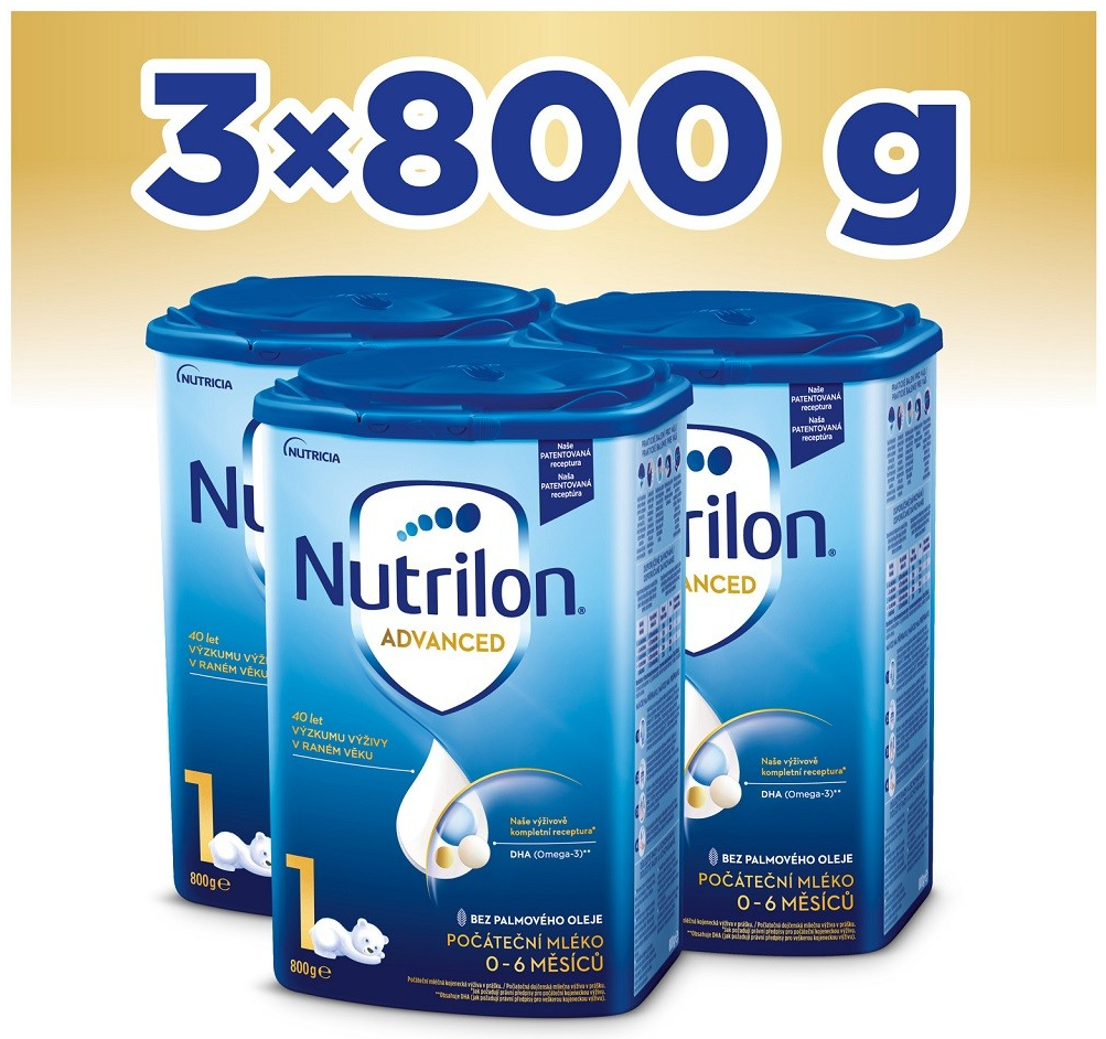 Nutrilon 1 Advanced 3 x 800 g