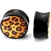 Plug akrylát leopard AAPGE2