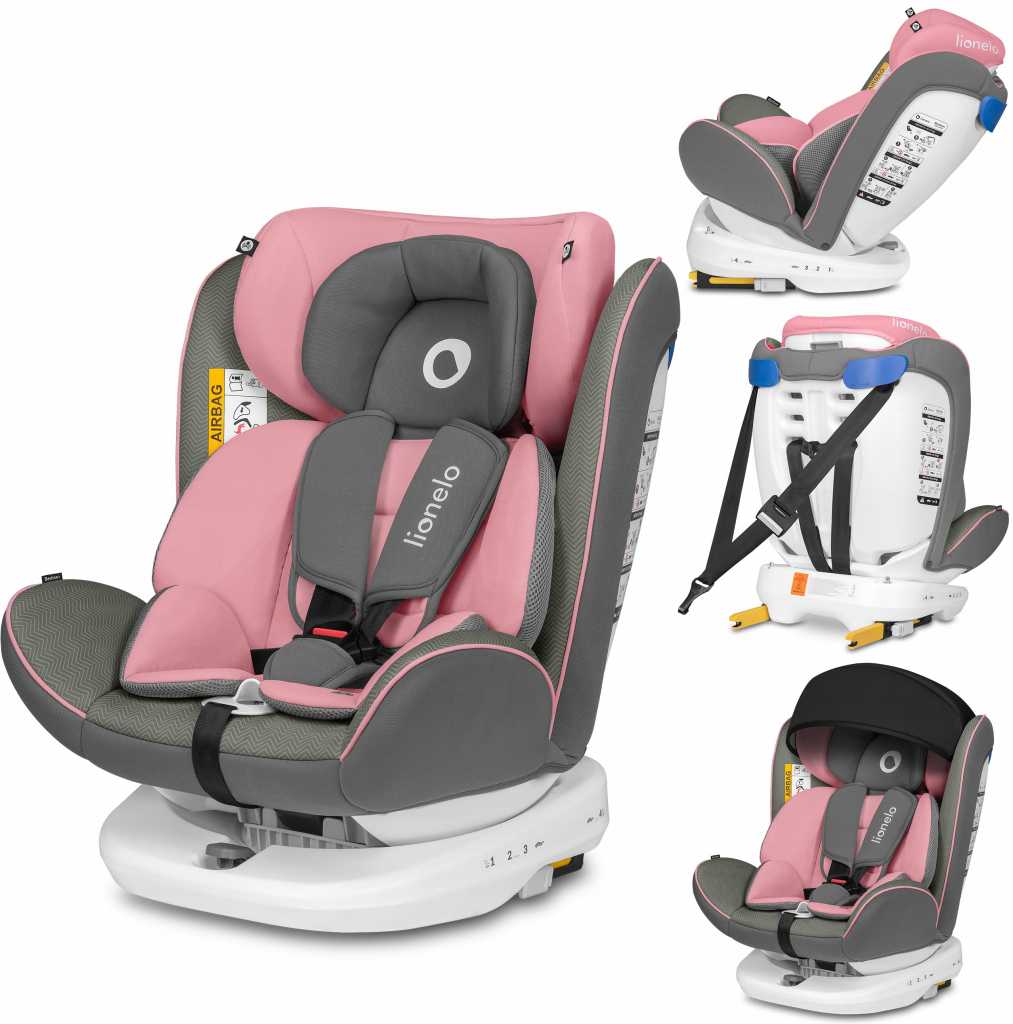 Lionelo Bastiaan 360 2023 Pink Baby