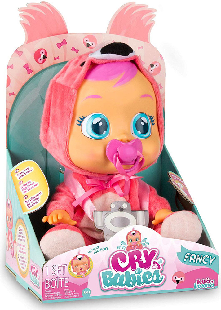 TM Toys Cry Babies Fancy Flamingo