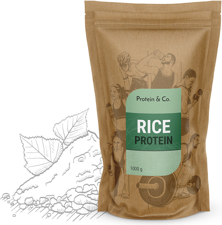 Protein&Co. Rýžový potein 1000 g