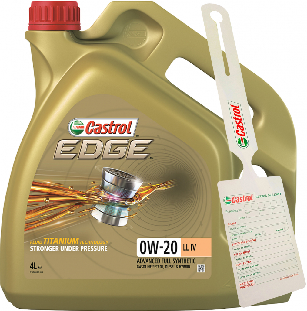 Castrol Edge Titanium FST LongLife IV 0W-20 4 l