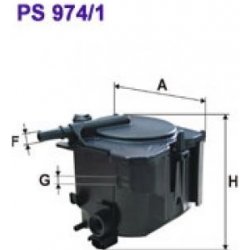 Palivový filtr PS 974/1
