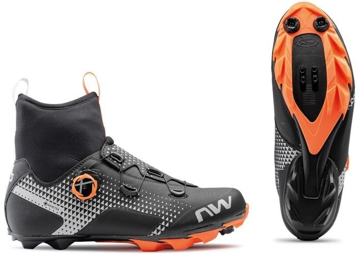 Northwave Celsius XC Gtx Black Orange Reflex