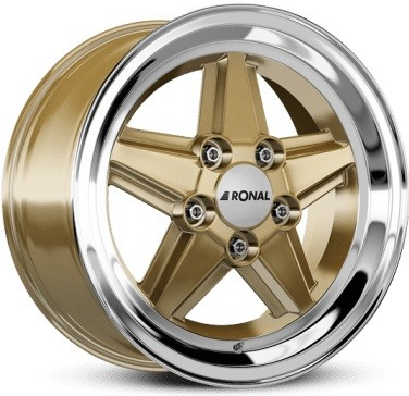 Ronal R9 7x16 5x112 ET23 gold