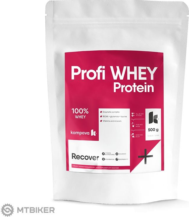 KOMPAVA Profi Whey Protein 500 g