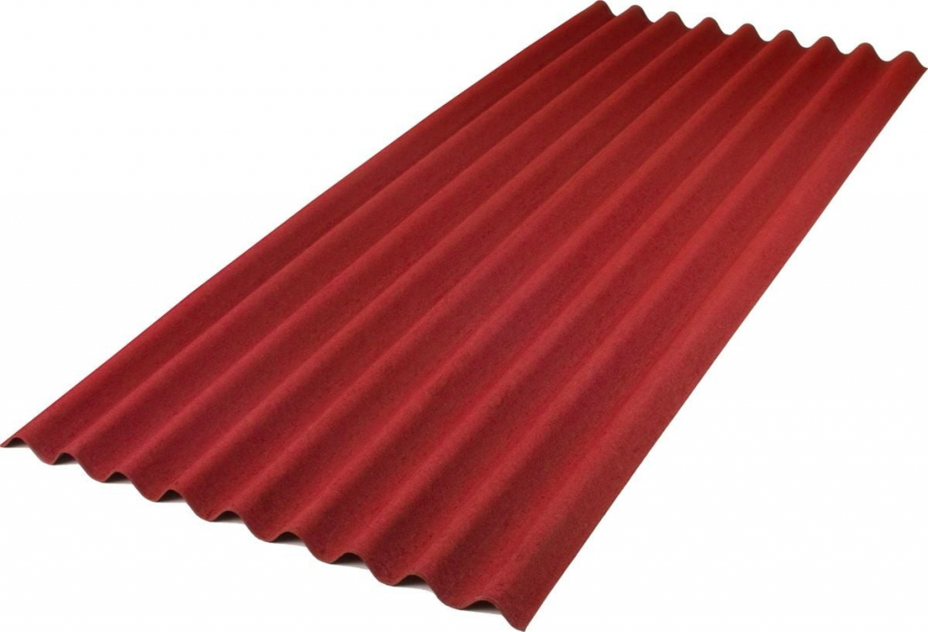 Onduline Base Intense 200 cm × 85,5 cm × 2,6 mm červená (1 ks)