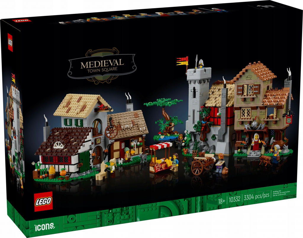 LEGO® ICONS™ 10332 Středověké náměstí