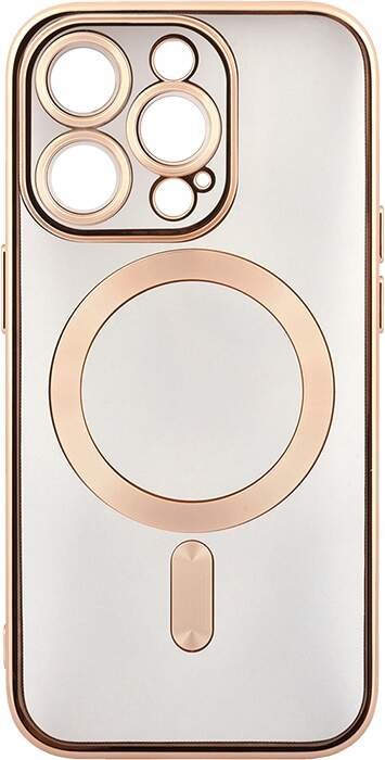 Pouzdro Winner Magic Eye s podporou MagSafe Apple iPhone 13 Pro zlaté