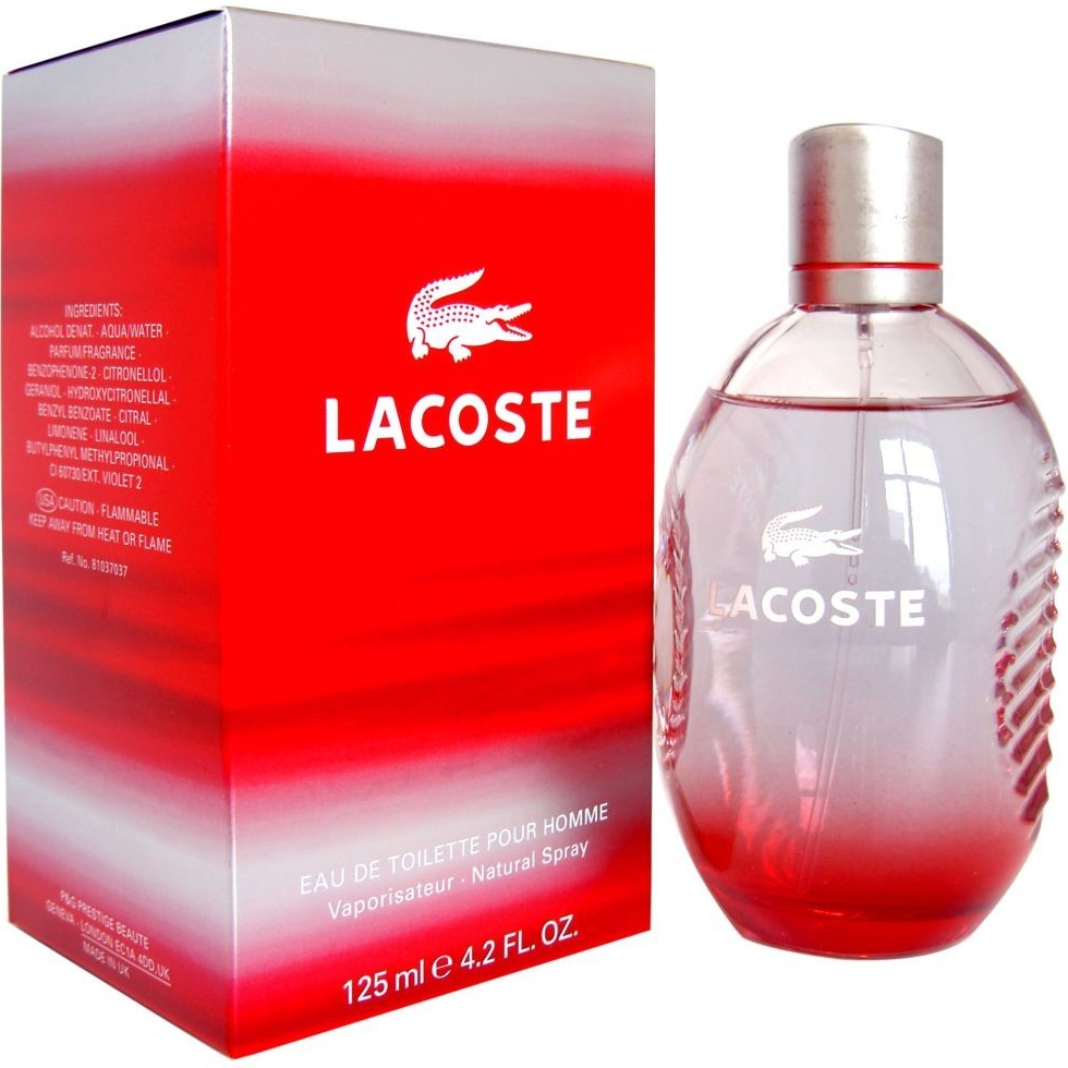 Lacoste Red toaletní voda pánská 125 ml