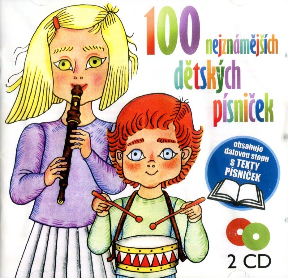 Various - 100 NEJZNAMEJSICH DETSKYCH PISNICEK