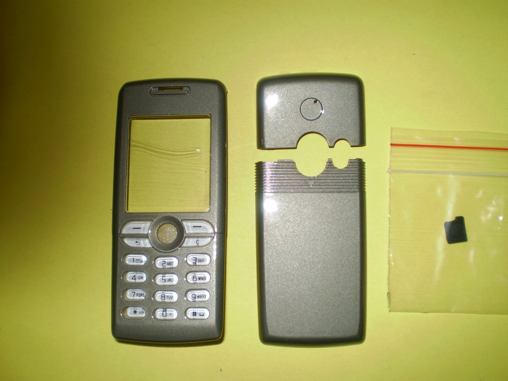 Kryt Sony Ericsson T610 šedý